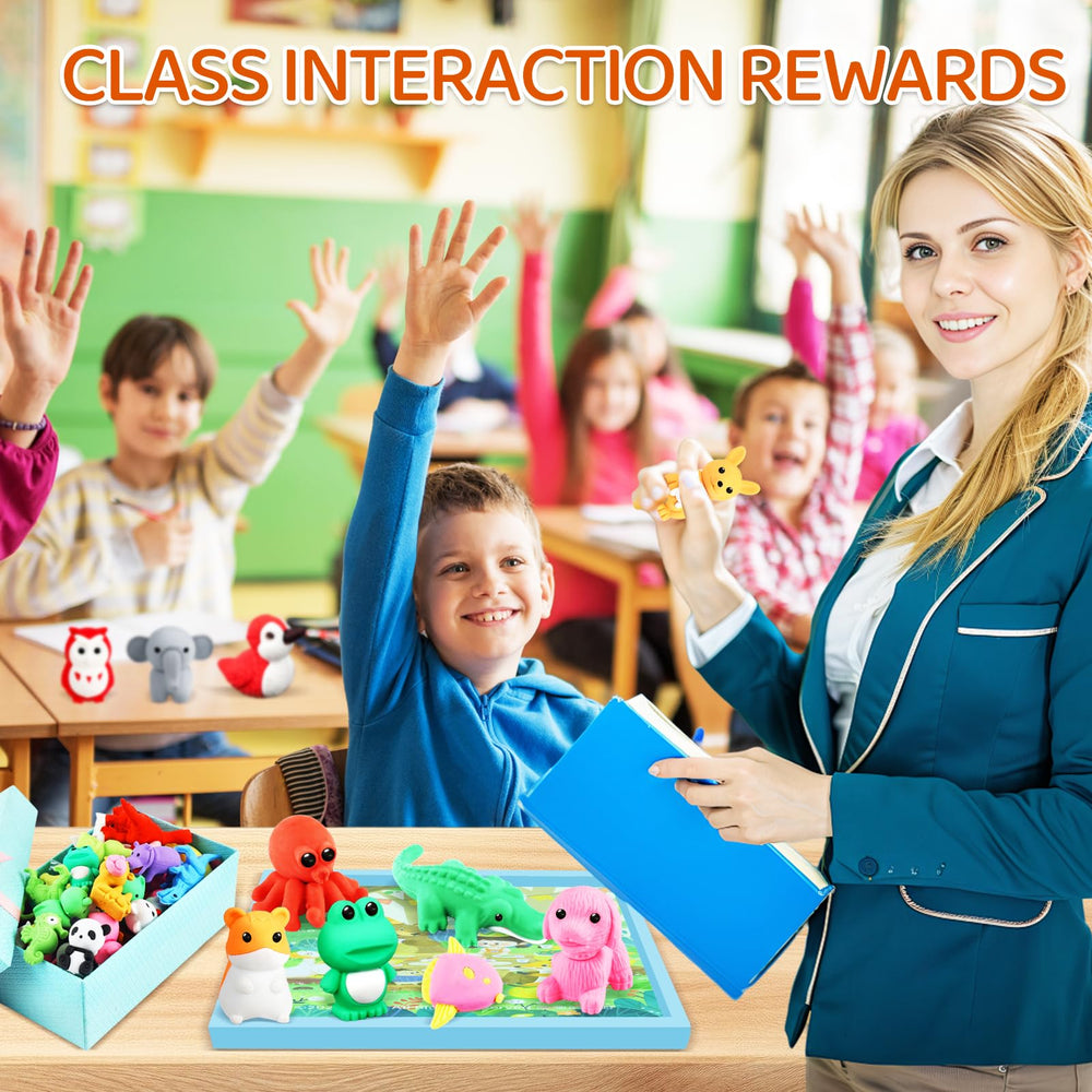 URSKYTOUS puzzle erasers kangaroo brighten classroom tasks and creative play