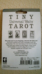 US Games Tiny Tarot Keychain shows full deck art for on-the-go readings.