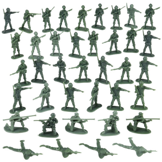 U. S. Toy deluxe green army soldiers 2-inch figures for imaginative play