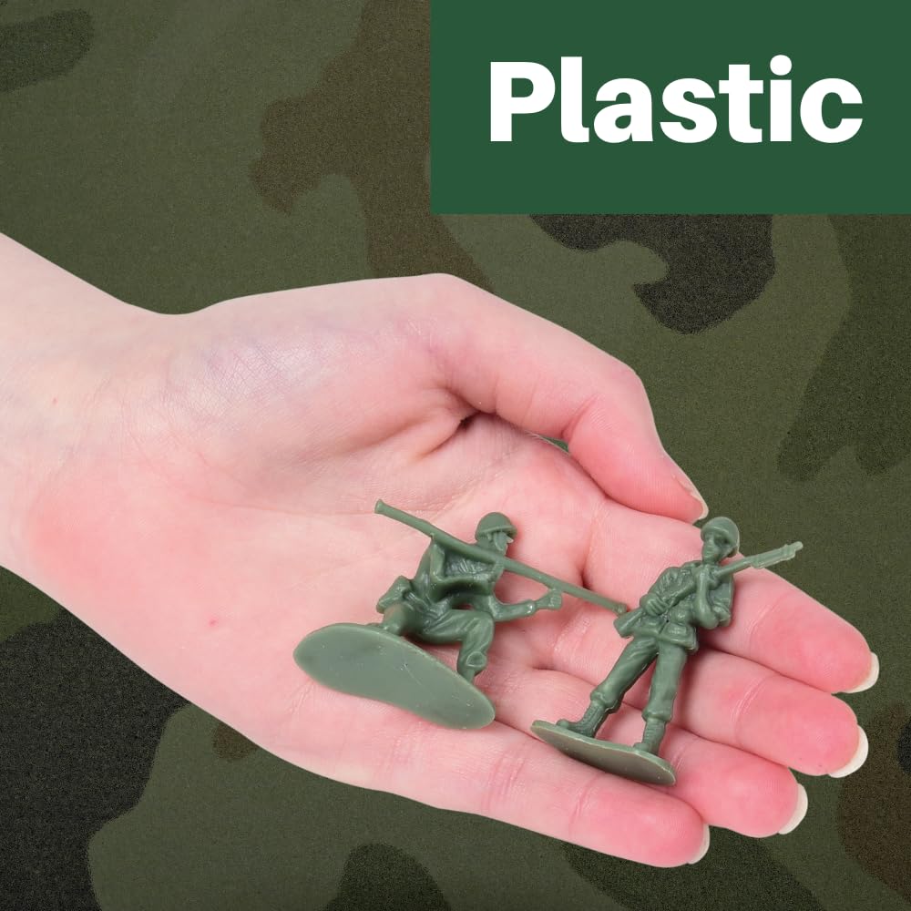 2-inch scale army soldiers from U. S. Toy for floors and tables