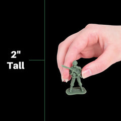 Hours of imaginative fun with U. S. Toy green army figures