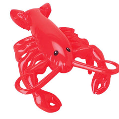 U.S. Toy inflatable lobster toy ready for pool time and decor.