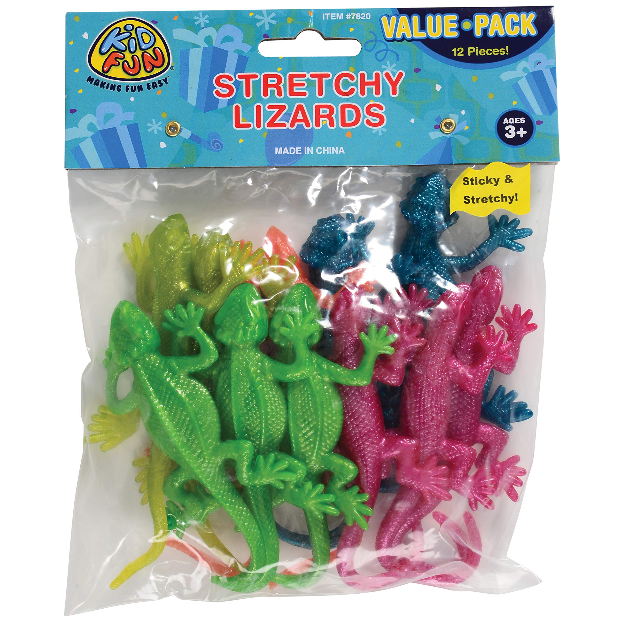 US Toy Stretchy Lizard Toy made in the United States.