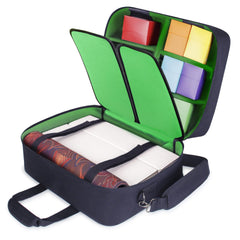 USA Gear XL deck box storage case with rugged exterior for safe transport.