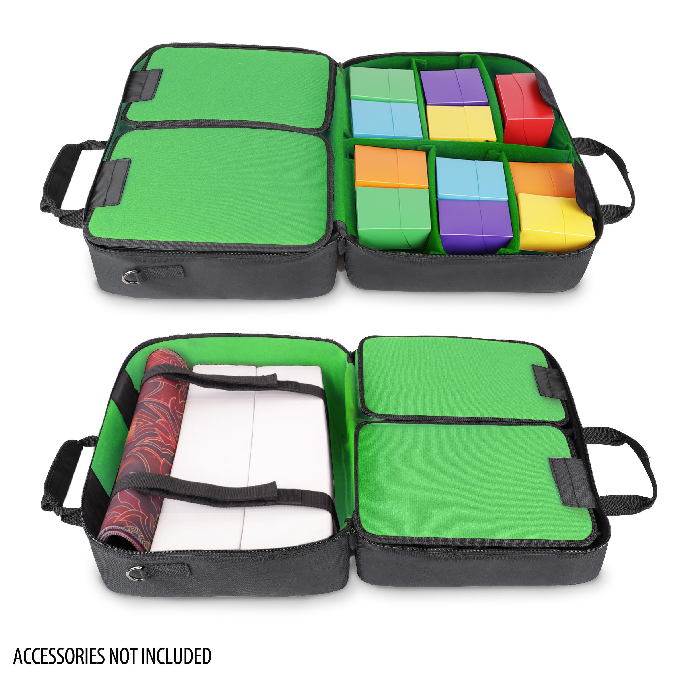 USA Gear XL elastic security strap keeps decks secure during travel.