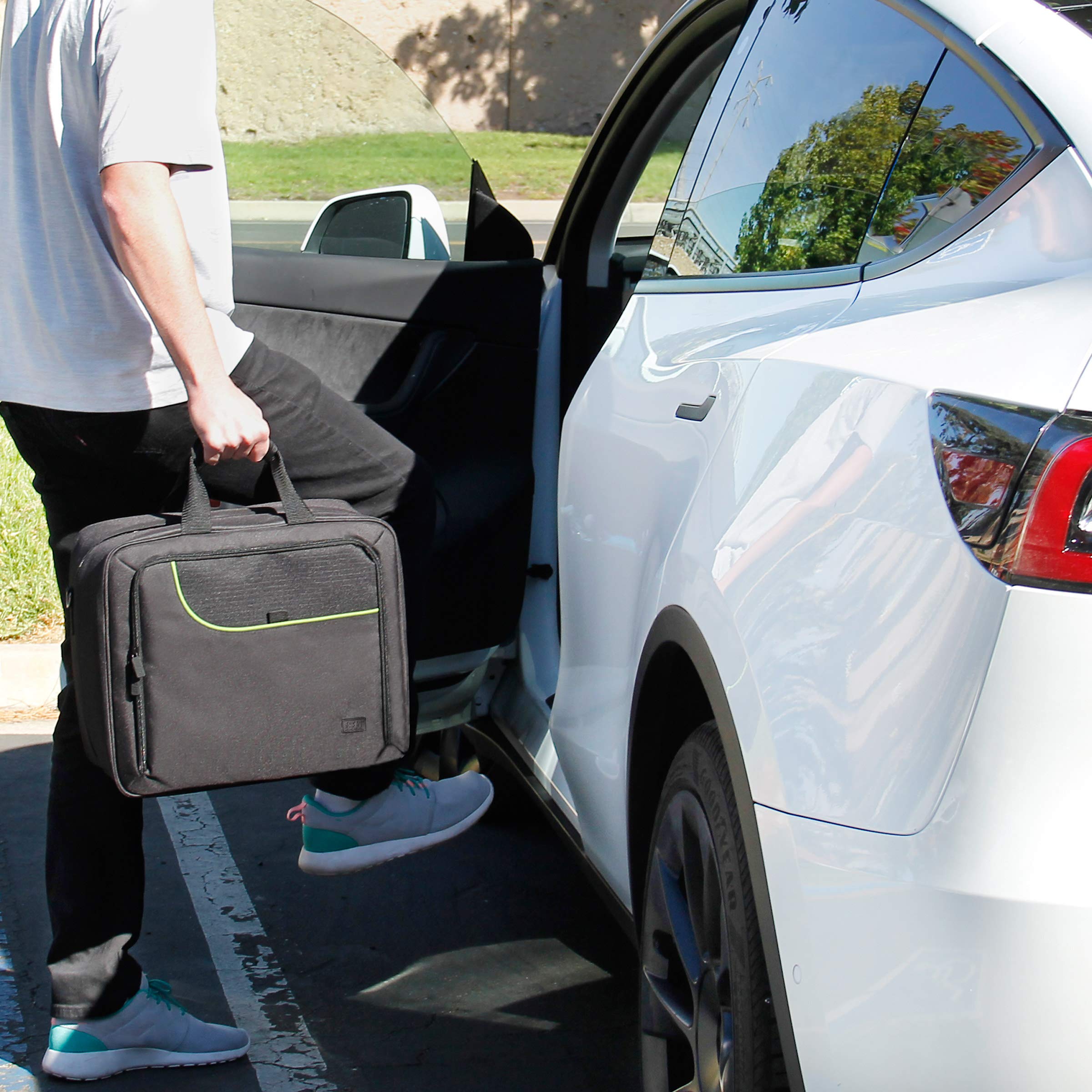 USA Gear XL interior measures 15.5 by 12.5 by 6 inches for versatile storage.