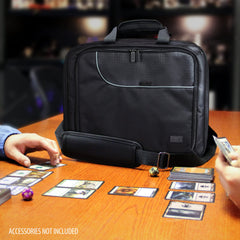 USA Gear XL interior dividers — flexible pockets for sleeved cards.