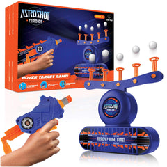 USA Toyz AstroShot Zero GS target gallery shows versatile indoor shooting with Nerf compatibility.