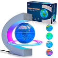 USA Toyz Gravity Globe Earth on a sleek C-frame base with levitating desk appeal