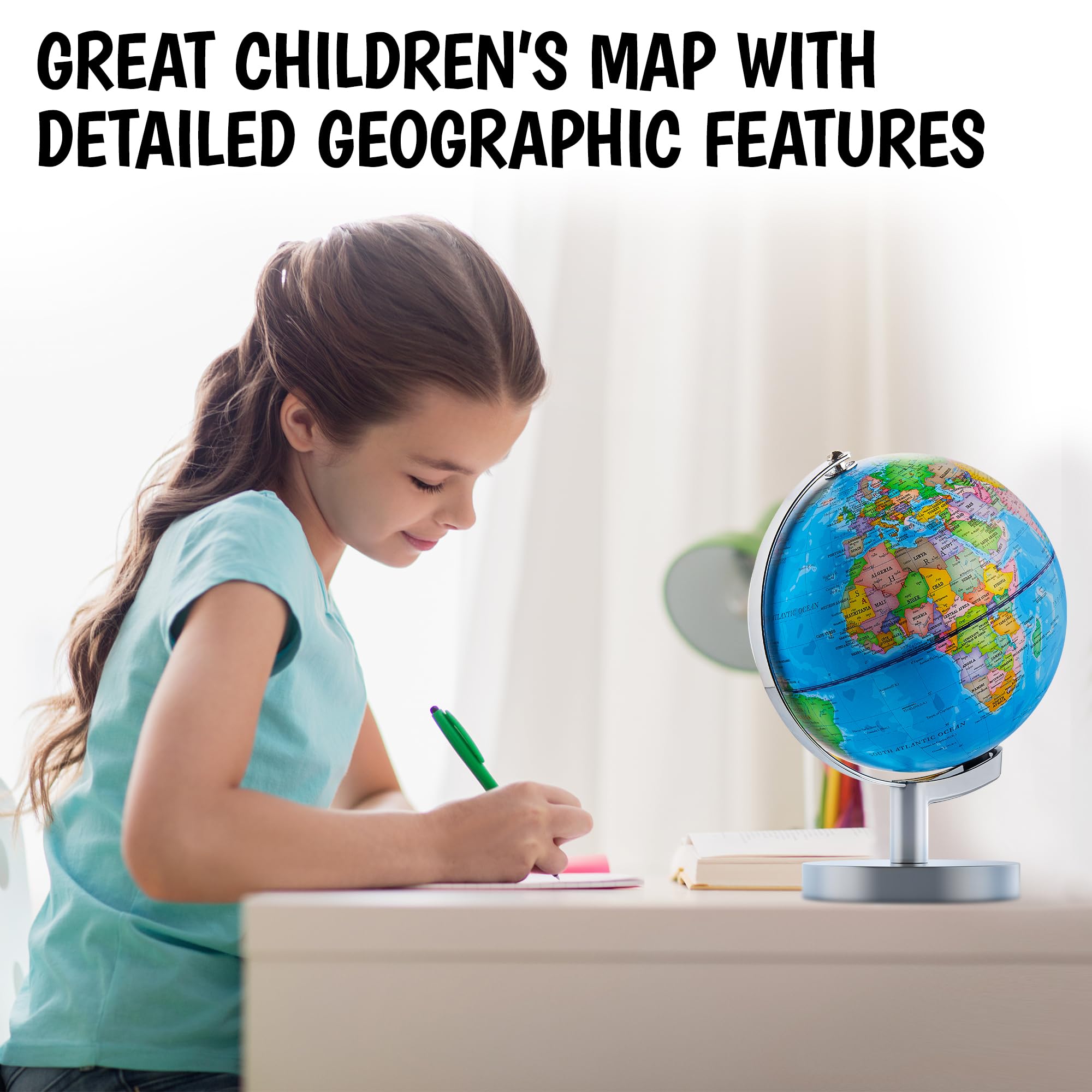 USA Toyz educational app complements the globe for interactive learning