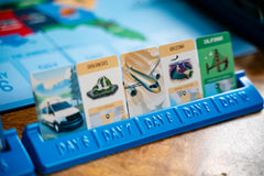 USAOPOLY 10 Days in the USA foot connections show border links