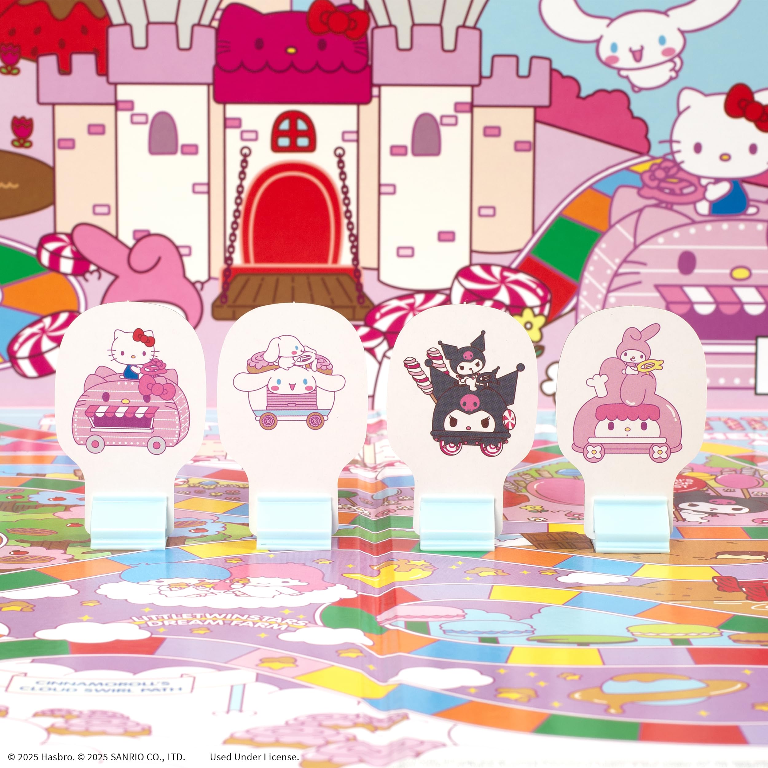 USAOPOLY Candy Land apple pie orchard with colorful, playful exploration