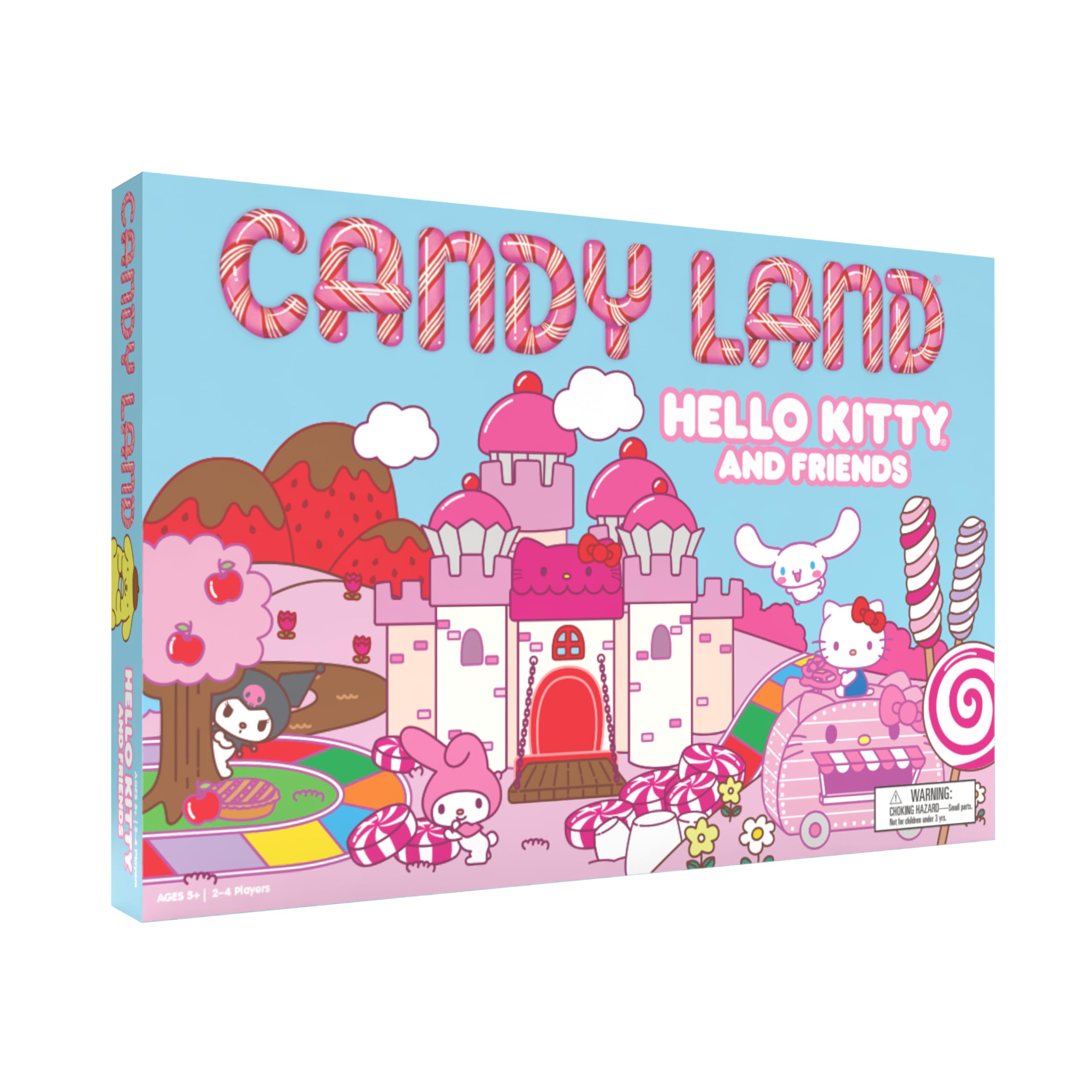 USAOPOLY Candy Land Hello Kitty and Friends board game for family game night