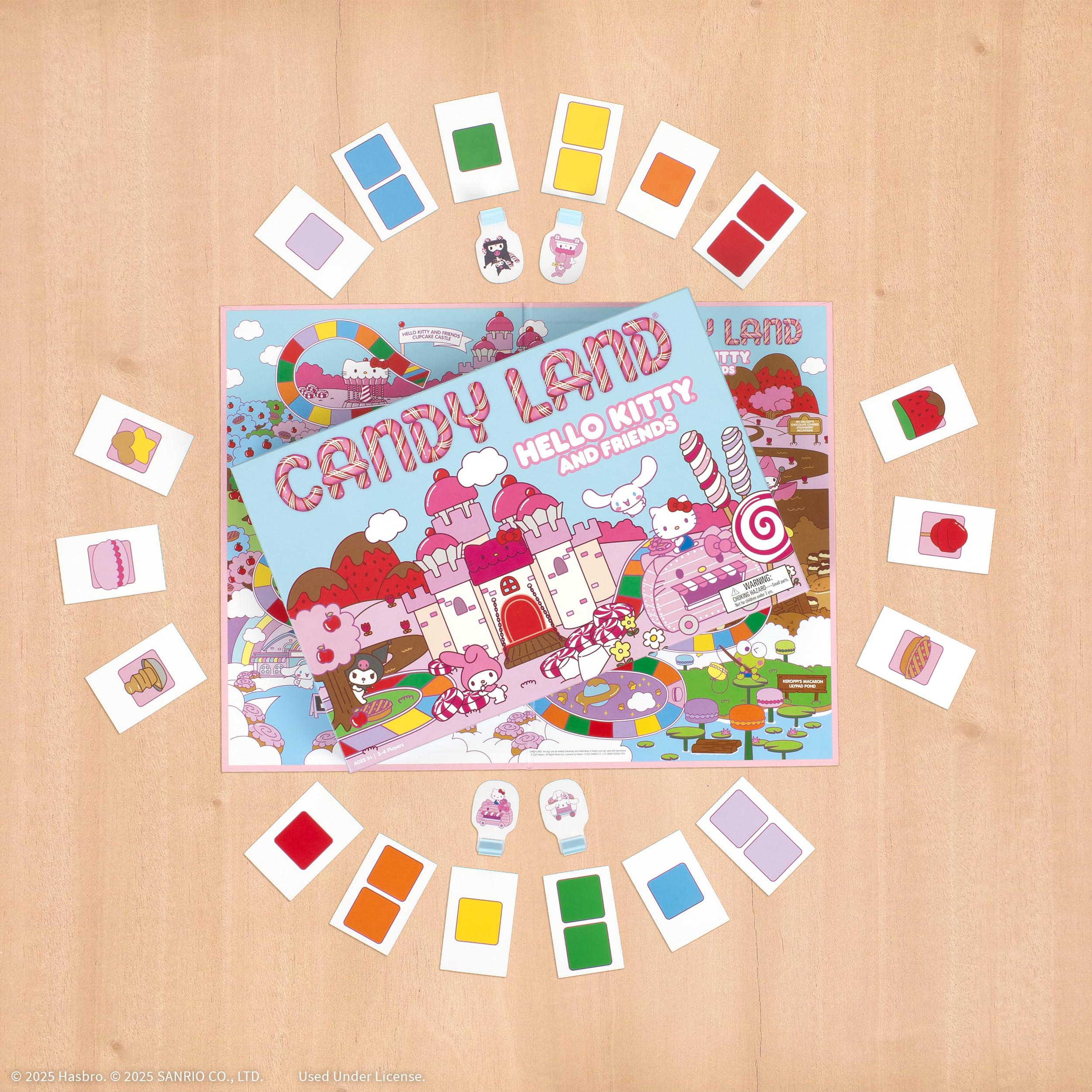 USAOPOLY Candy Land official Sanrio merch confirms authentic licensed fun