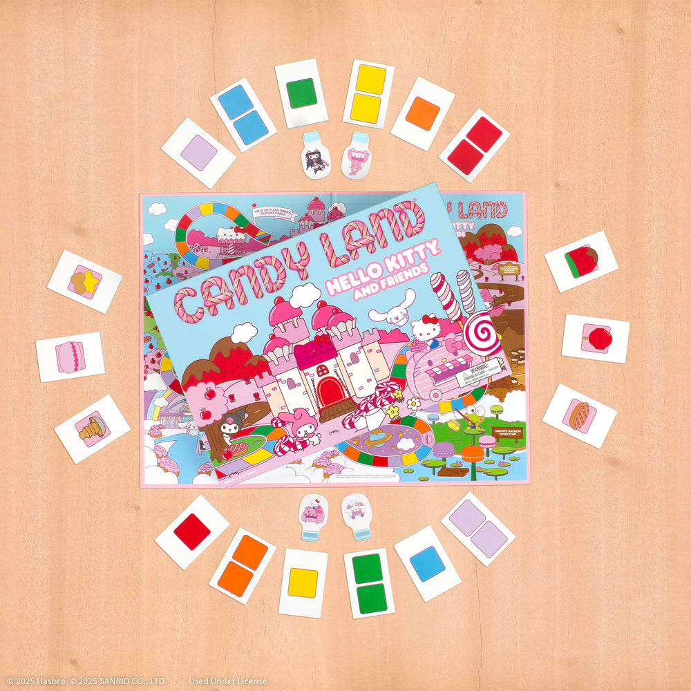 USAOPOLY Candy Land official Sanrio merch confirms authentic licensed fun