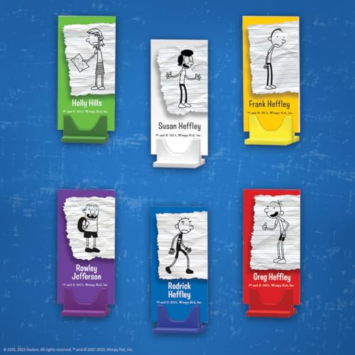 USAOPOLY Clue Diary of a Wimpy Kid personality cards add strategic twists