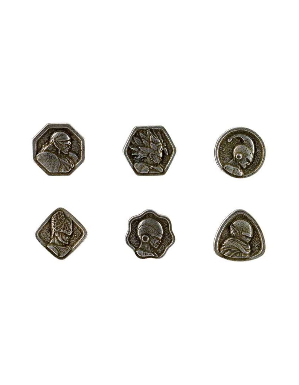 USAOPOLY Dragon Ball Z Clue villain coins for tense, collectible moments