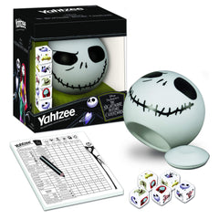USAOPOLY Disney Yahtzee dice featuring Oogie Boogie for spooky nights