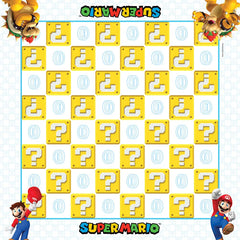 Double-sided board featuring checkers and Tic-Tac-Toe for quick rounds