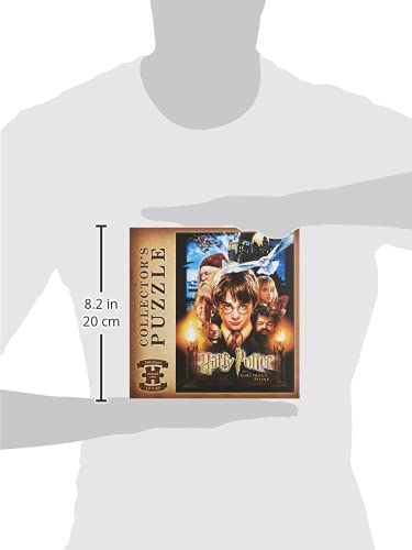 USAOPOLY Harry Potter Sorcerers Stone puzzle assembling scene supports cozy family puzzle time