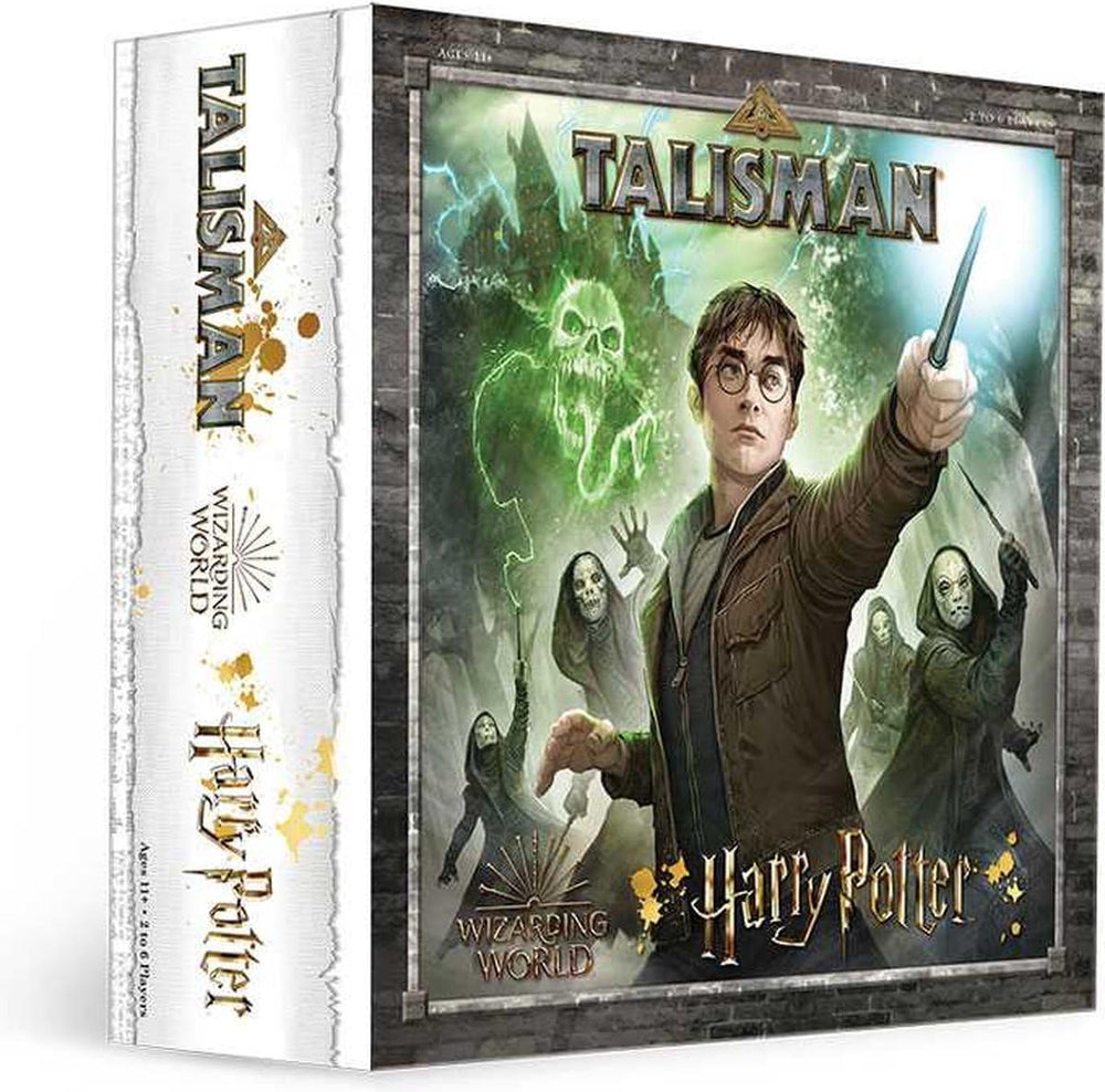 USAOPOLY Harry Potter Talisman board game illustrated board for immersive wizarding adventures