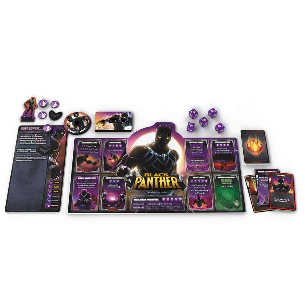 USAOPOLY Marvel Dice Throne hero cards deck fuels varied abilities