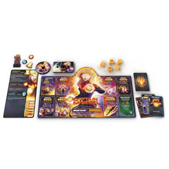 USAOPOLY Marvel Dice Throne compact rulebook guides quick setup