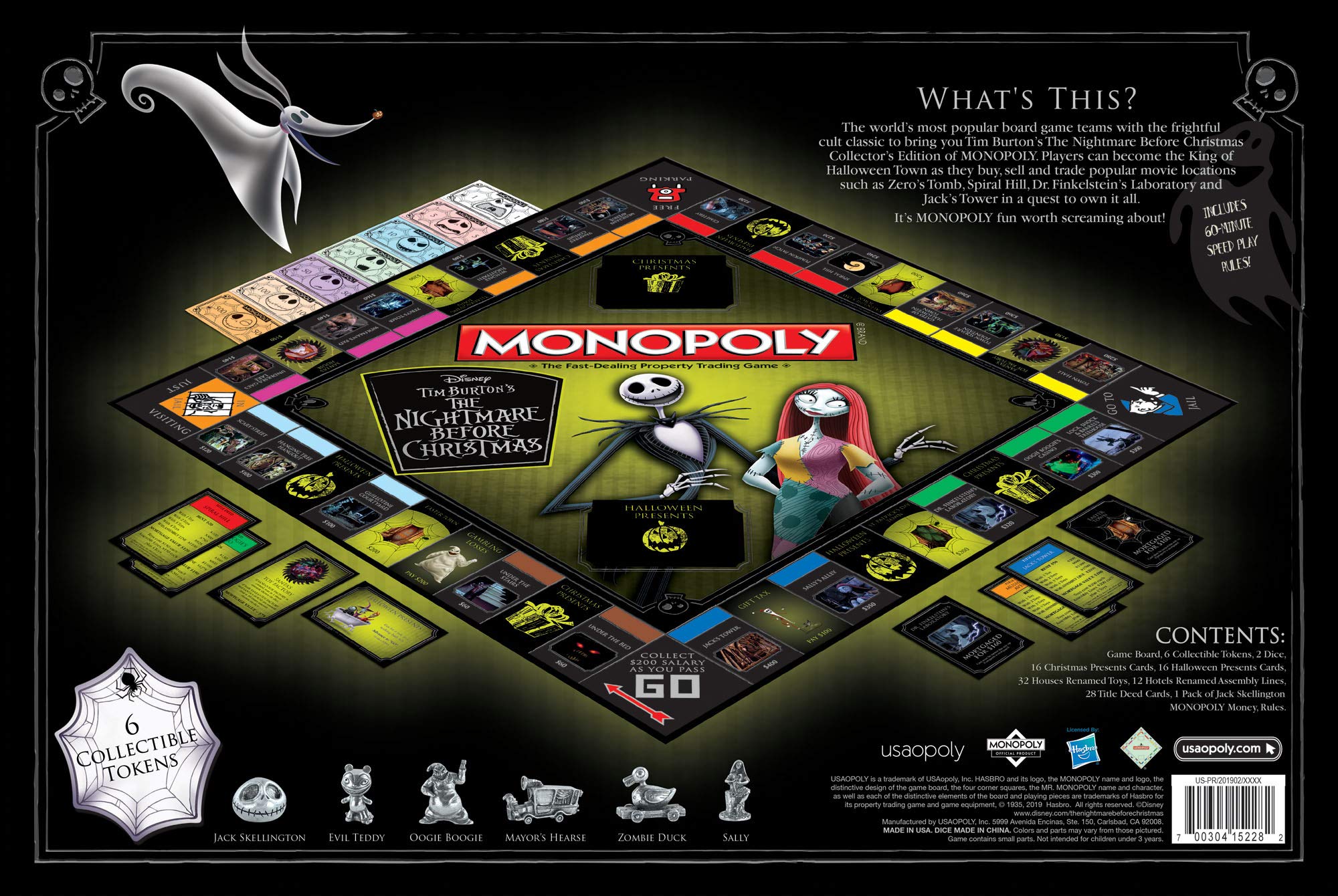 USAOPOLY Mayor Hearse Token: stylish token for strategic moves.