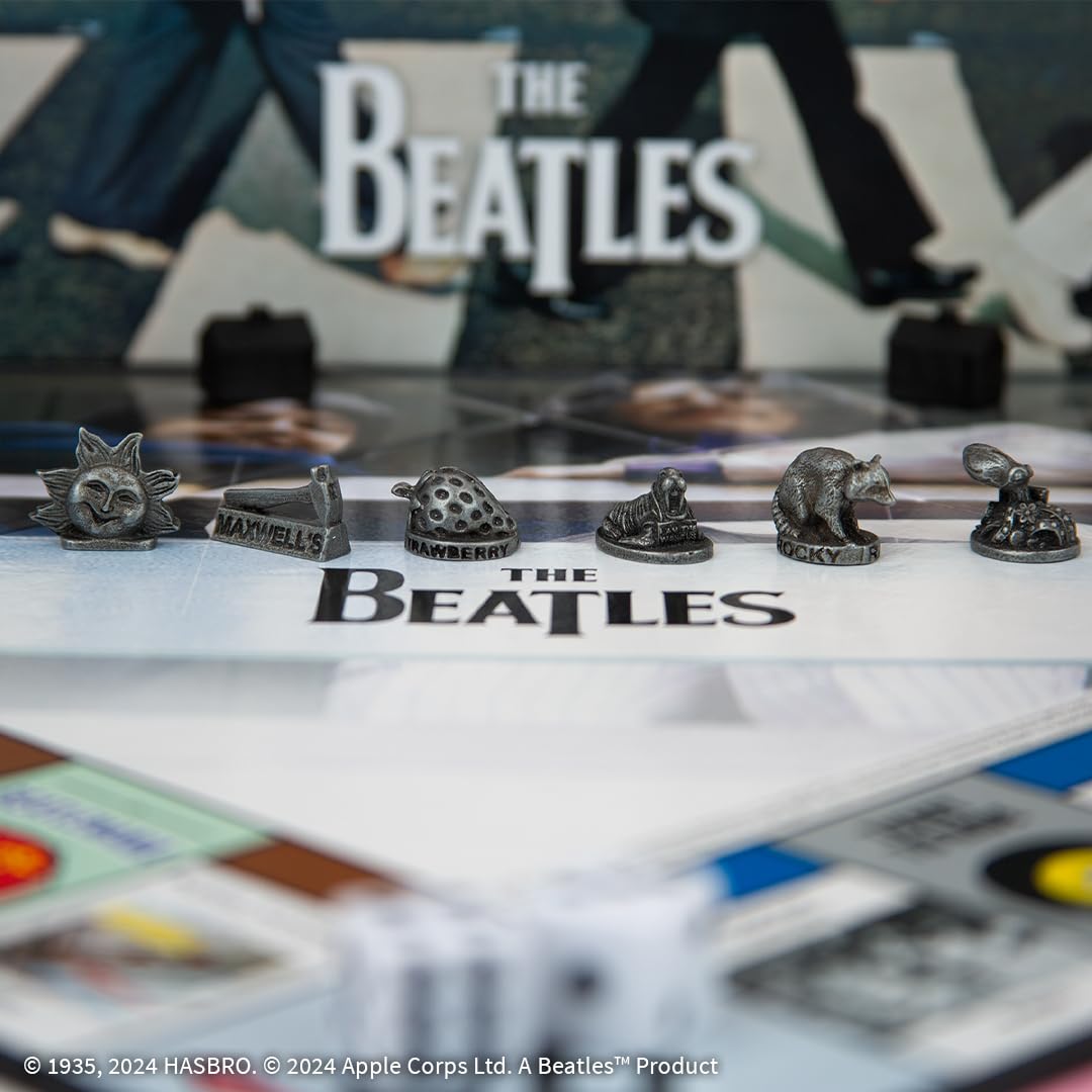 USAOPOLY Beatles token Rocky Raccoon, a fun collectible for fans.