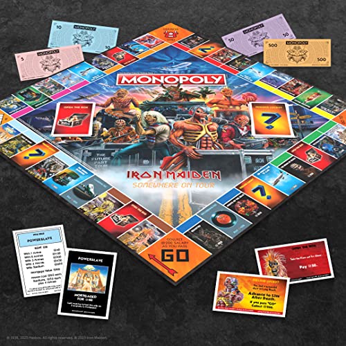 USAOPOLY Monopoly Iron Maiden guitar amp stack token adds authentic stage vibe