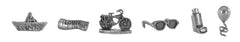 USAOPOLY Monopoly IT bicycle token enables quick, dynamic moves around the board.