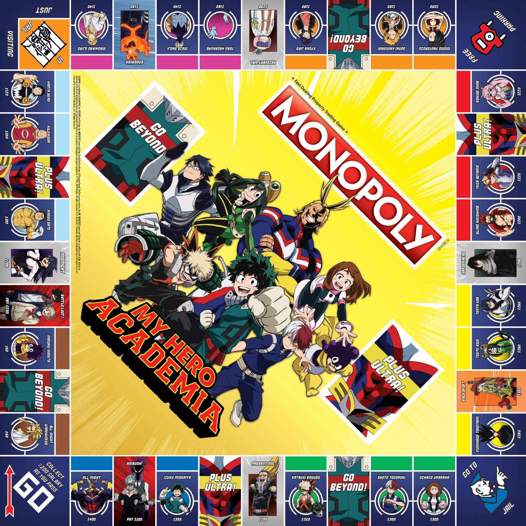 USAOPOLY My Hero Academia Plus Ultra and Go Beyond decks add twists