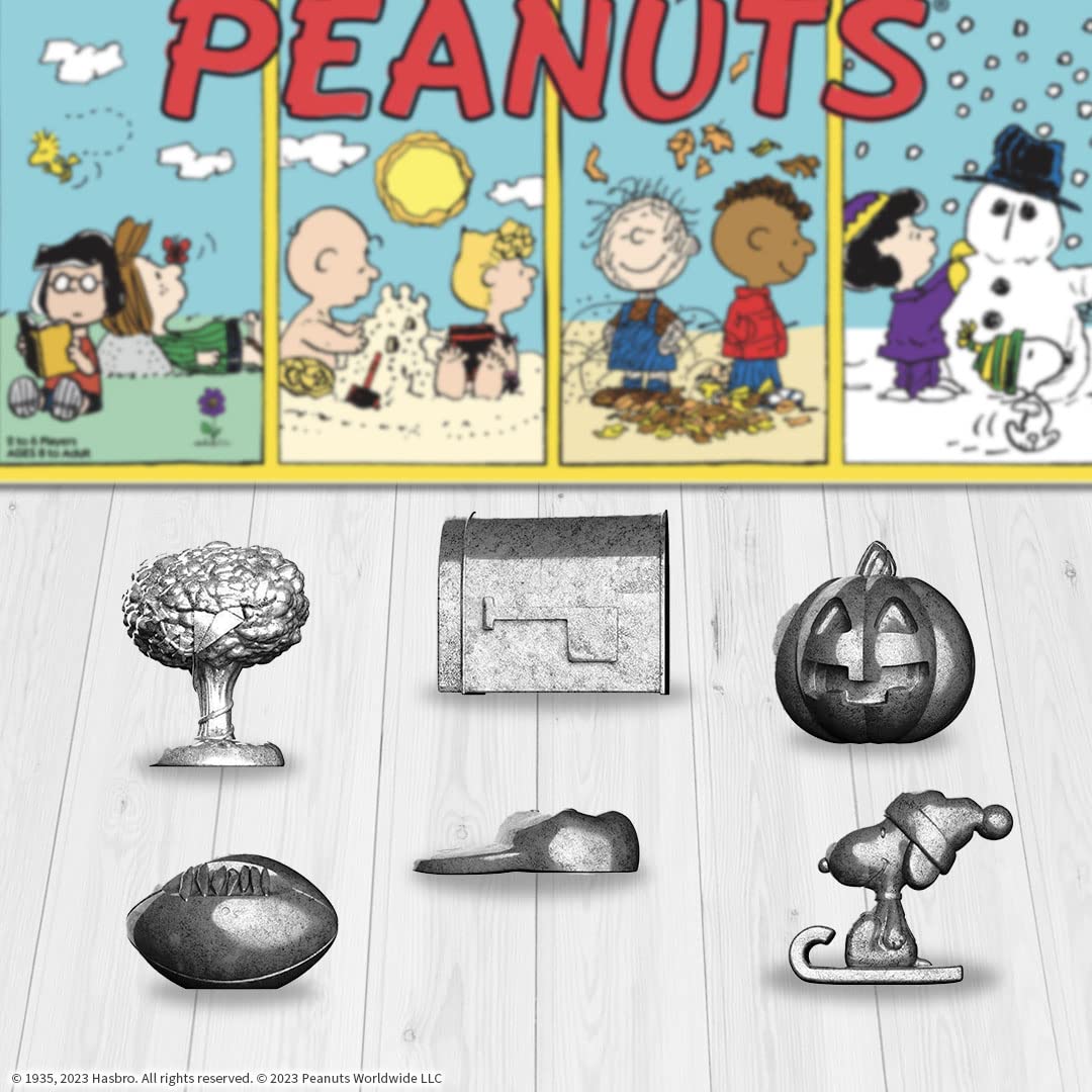 USAOPOLY Monopoly Peanuts Baseball Cap token adds personality to turns.