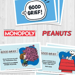 USAOPOLY Monopoly Peanuts Bird Nests and Dog Houses components.