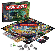 USAOPOLY Rick and Morty tokens collection for strategic trading