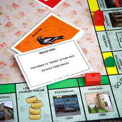 USAOPOLY location Rosebud Motel on the board evokes the show’s iconic setting.