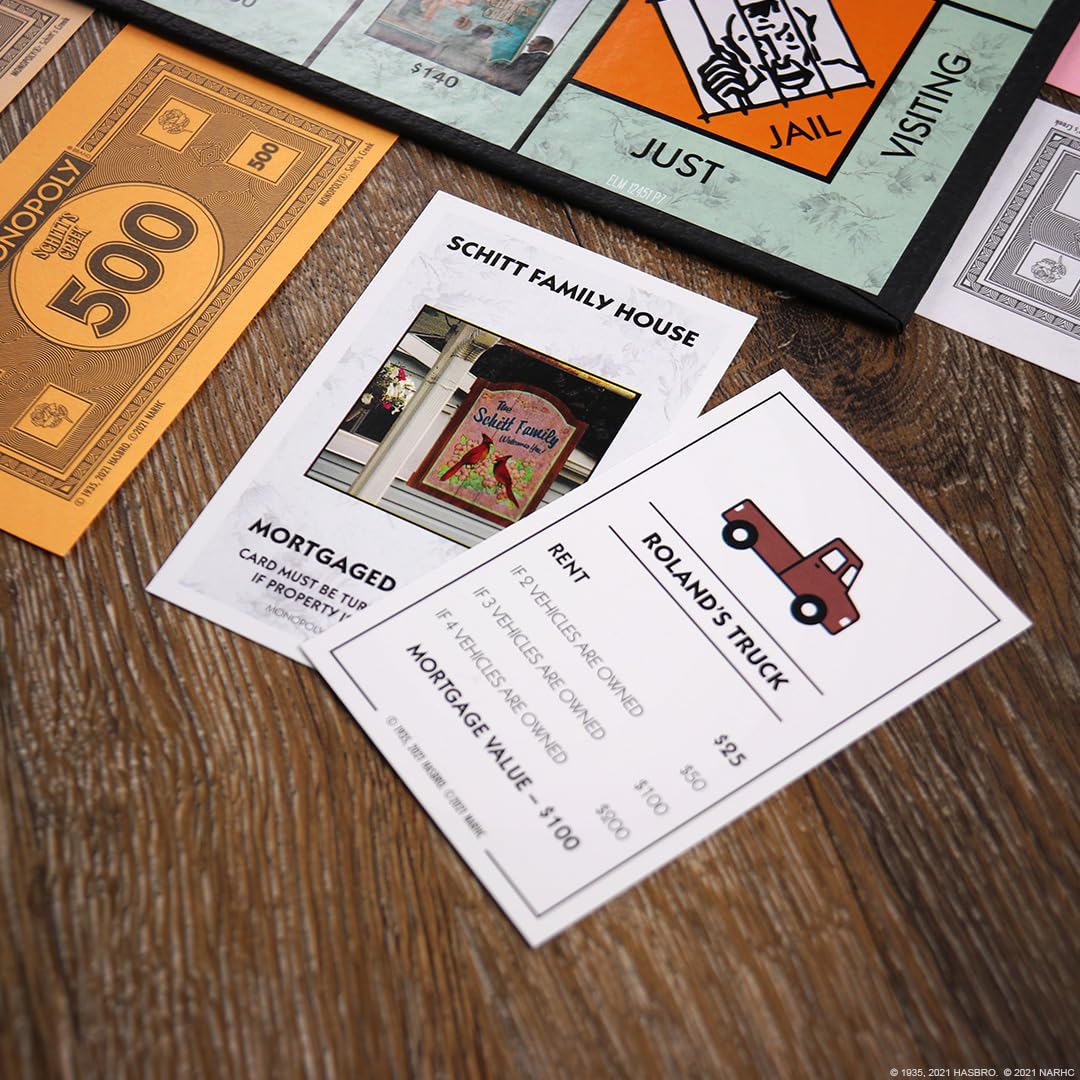 USAOPOLY token Davids Sunglasses adds witty moments to turns.