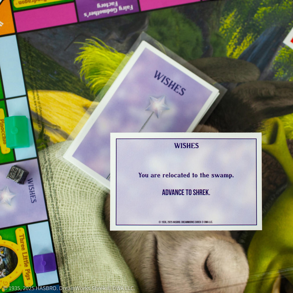 USAOPOLY MONOPOLY Shrek Edition officially licensed DreamWorks merchandise
