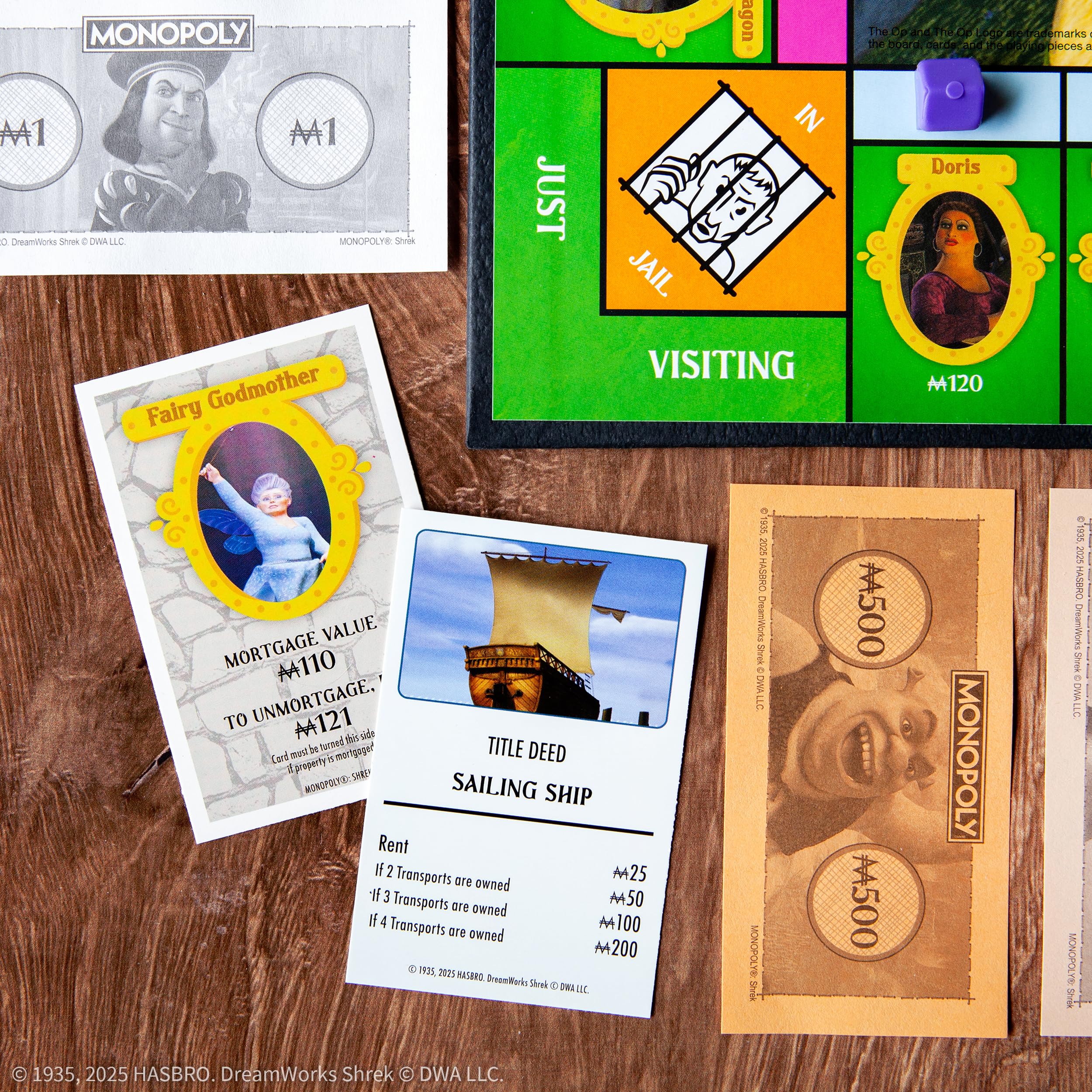 USAOPOLY MONOPOLY Shrek Edition family night-friendly design invites gathering