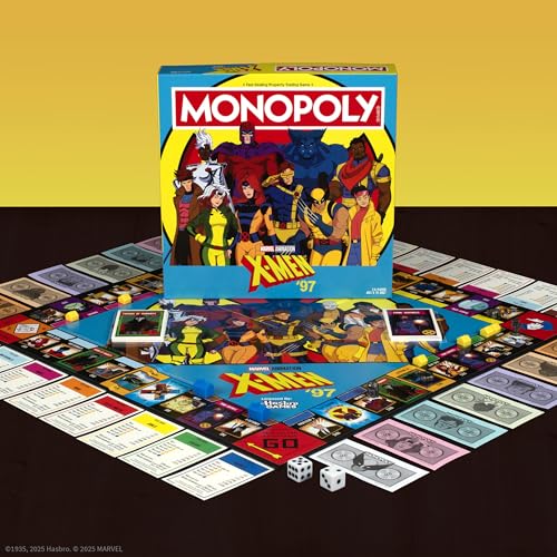 USAOPOLY Monopoly X-Men 97 Edition token: Cyclops’ Visor for strategic flair.