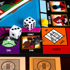 USAOPOLY Monopoly X-Men 97 Edition token: Gambit’s Cards signals bold draws.