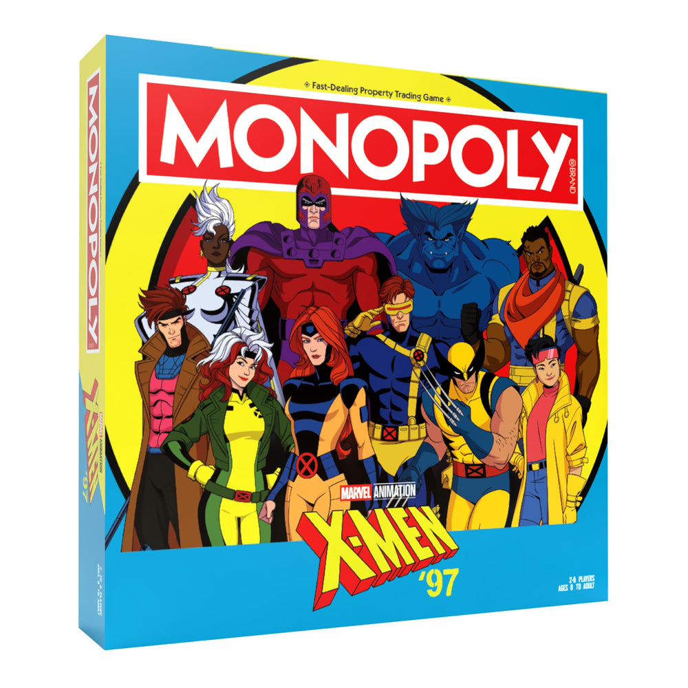 USAOPOLY Monopoly X-Men 97 Edition token: Wolverine’s Mask for bold team display.