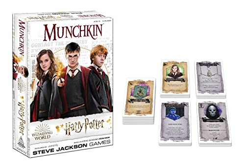 USAOPOLY Munchkin Harry Potter level trackers help you gauge progress toward Level 10.
