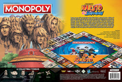 Naruto Monopoly: Kunai token emphasizes tactical moves