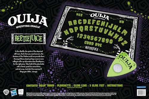 USAOPOLY Ouija Beetlejuice gothic board with haunting motifs