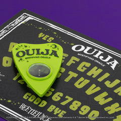 USAOPOLY Ouija Beetlejuice nighttime setup enhances mood lighting