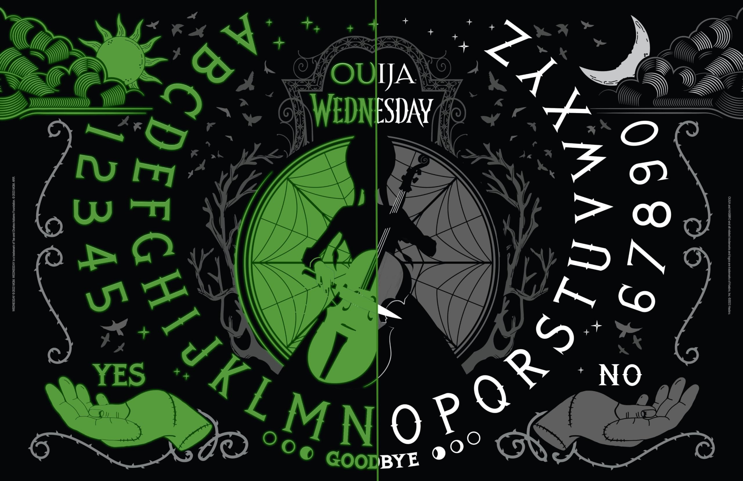 USAOPOLY Ouija: Wednesday clear lens improves visibility of signals.
