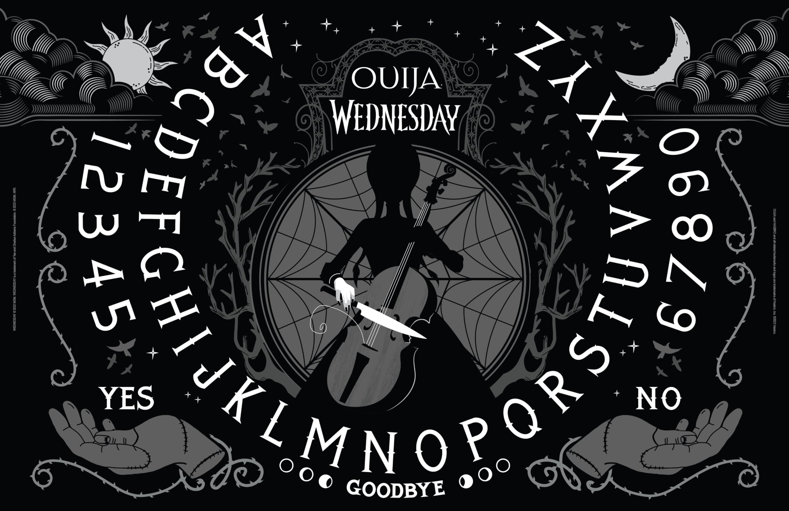 USAOPOLY Ouija: Wednesday two-to-four players for social fun.