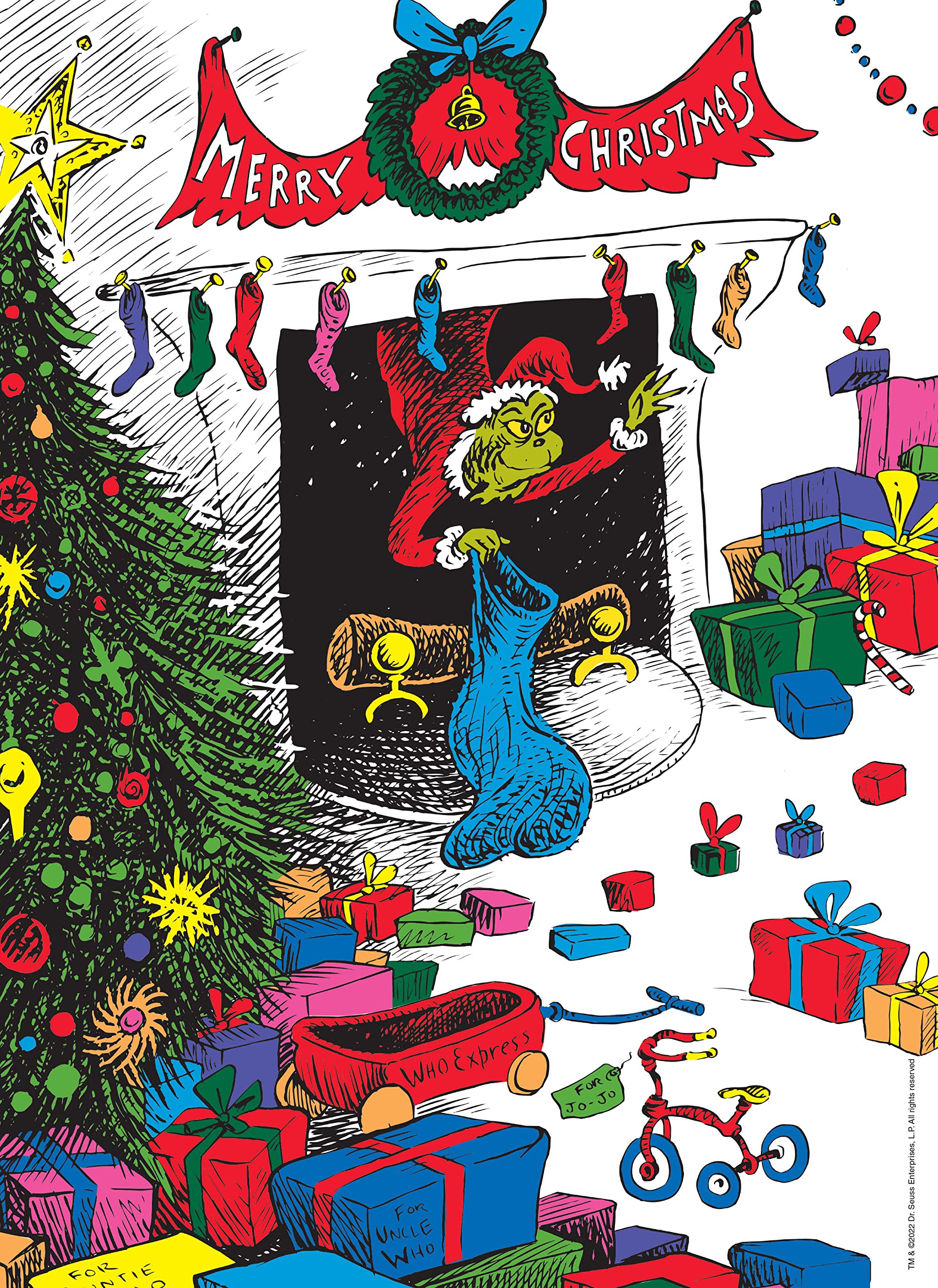 USAOPOLY 1000-piece puzzle for hours of thoughtful, screen-free fun.