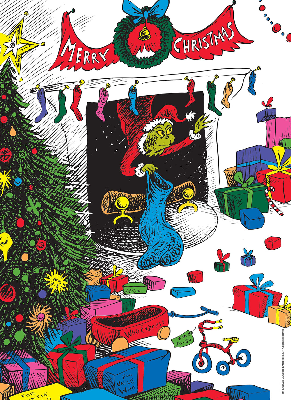 USAOPOLY 1000-piece puzzle for hours of thoughtful, screen-free fun.